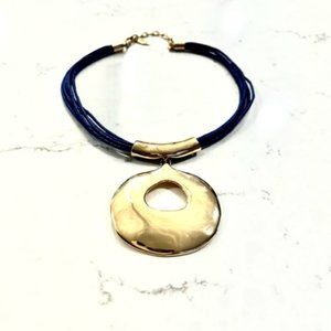 St. Thomas Statement Gold Necklace